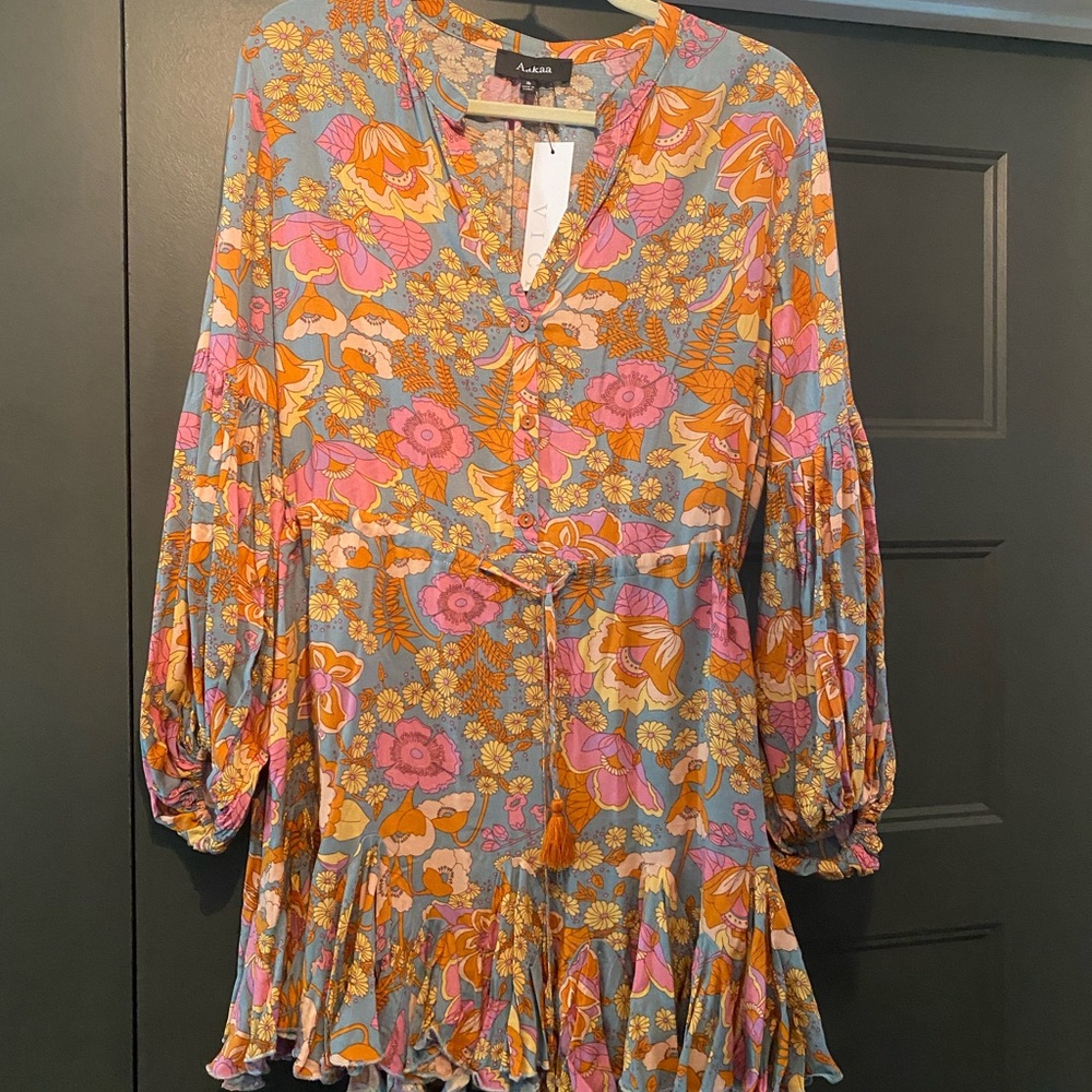 Vici Aakaa floral dress
